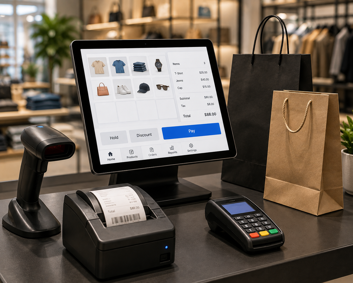 Retail POS Checkout