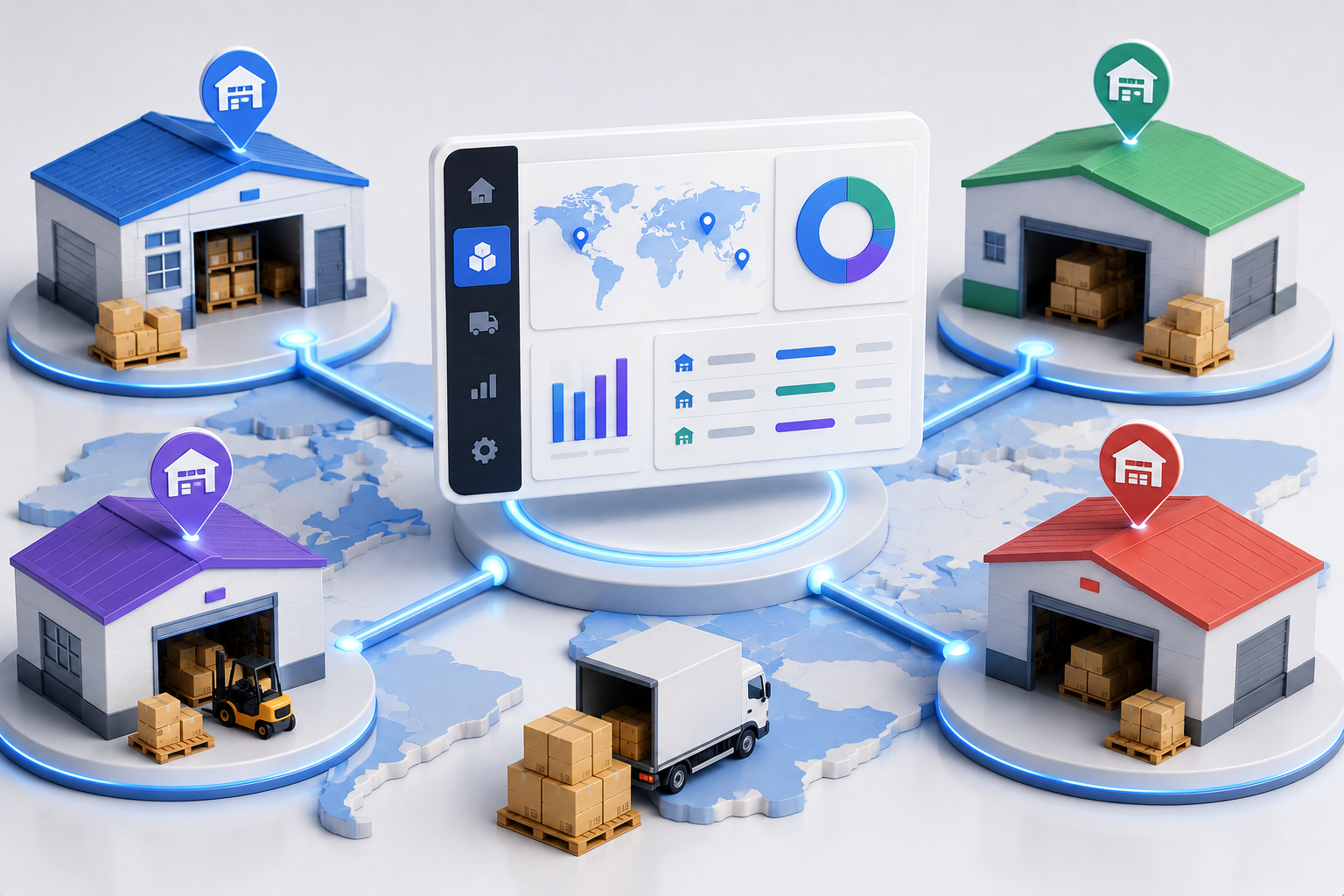 Multi-Warehouse Control