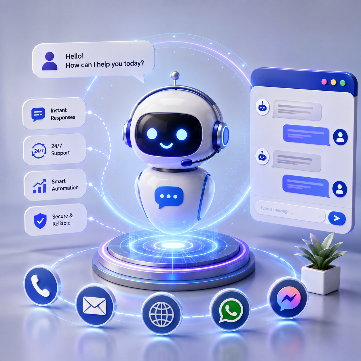 AI Support Chatbot Development